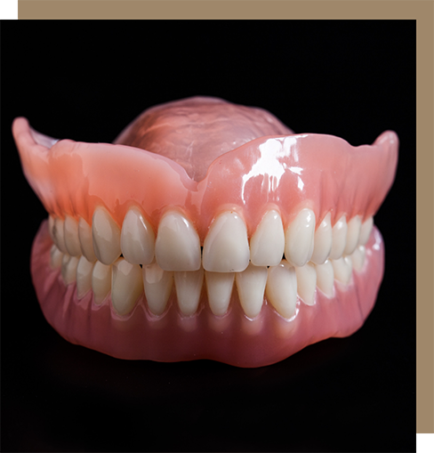 Set of full dentures