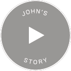 Play button that says John's story